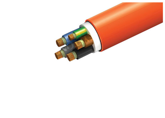 Orange Multicore 0.6kV 1kV Low Smoke Zero Halogen Cable