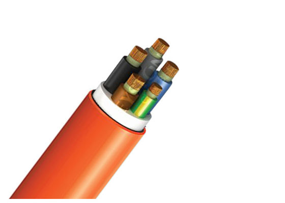 Orange Multicore 0.6kV 1kV Low Smoke Zero Halogen Cable